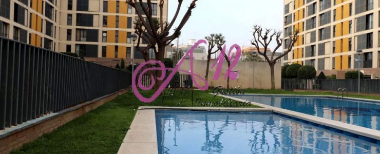Alquiler piso residencial con piscina